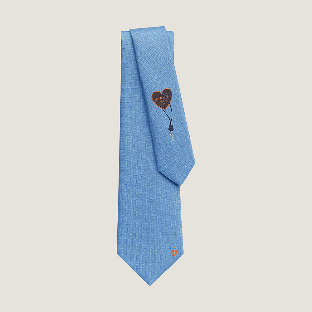 シルクタイ 7 cm 《ラ・クレ・デュ・ボヌール》 | Hermès - エルメス